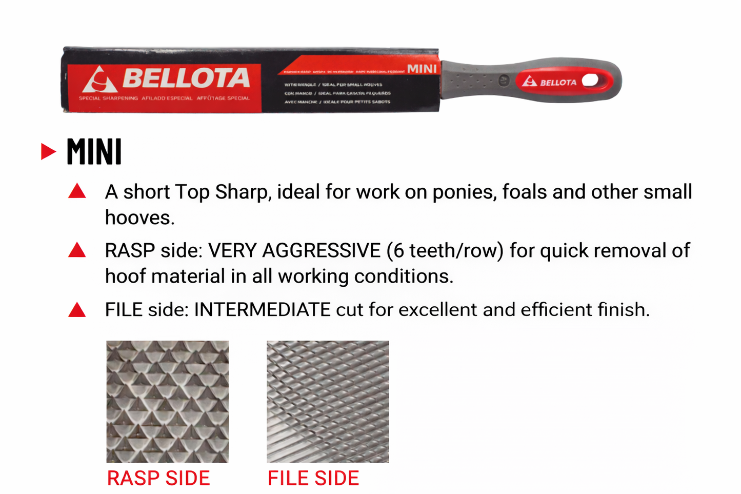 Bellota Mini Hoof Rasp