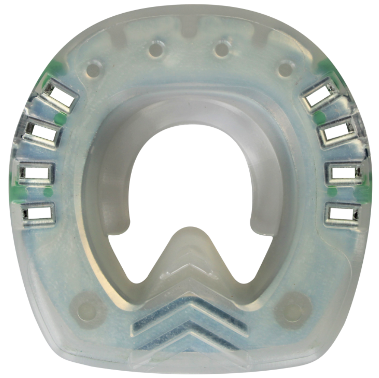 Duplo Straight Bar Shoe Clipped (closed metal Inlay)